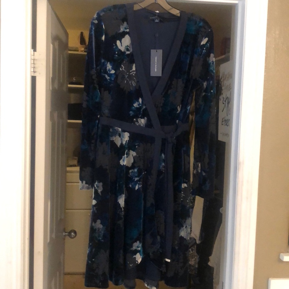 Tommy Hilfiger wrap dress.